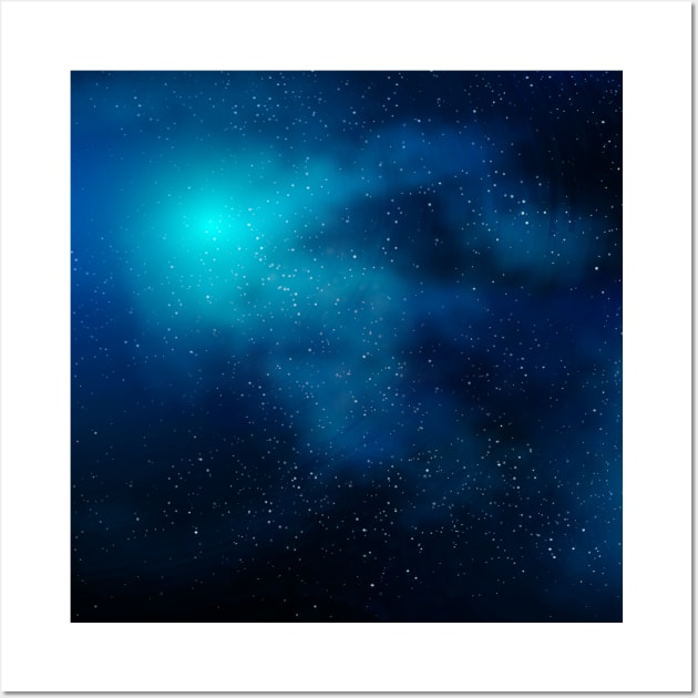 Universe Outer Space Wall Art by aquariart